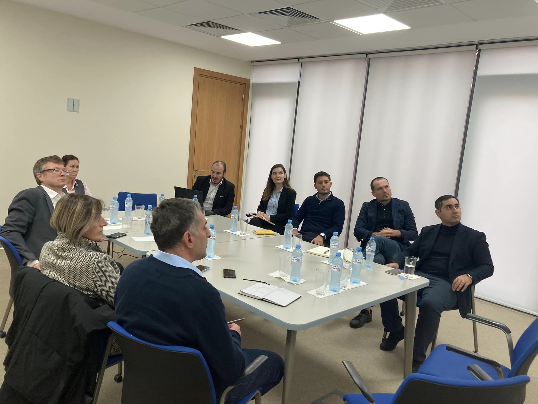 შეხვედრა საქართველოს ინოვაციების და ტექნოლოგიების სააგენტოსთან